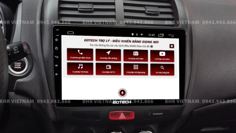 Màn hình Gotech GT6 New Mitsubishi Outlander Sport 2013 - 2016